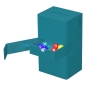 Preview: Ultimate Guard Twin Flip`n`Tray 200+ XenoSkin Monocolor Petrolblau